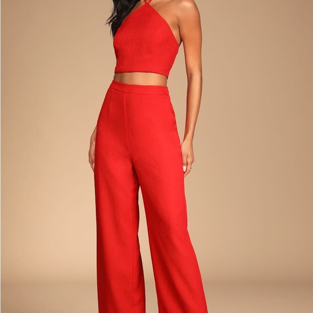 Lulus 2 Piece Set in Red